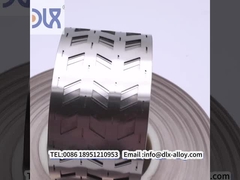 우수한 전기 전도성을 위해 얼굴 중심의 큐브 결정 구조를 가진 니켈 합금 스트립