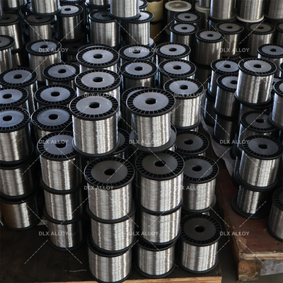 좋은 가격 높은 연신율 ≥20% 적용을 위한 저항률 1.09+/-0.05 및 인장 강도 637MPA의 Cr20Ni80 저항선 온라인으로