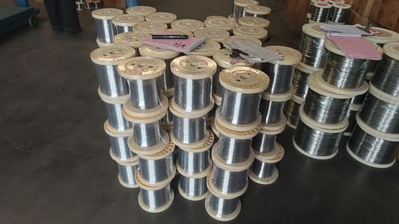 좋은 가격 ASTM B344 NiCr 80/20 Nichrome Resistance Wire 1200°C Maximum Operating Temperature 1400°C Melting Point For Industrial Heating Elements 온라인으로