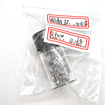 좋은 가격 고 정밀 플래티넘 이리디움 합금 반지, 생체 호환성 특성을 가진 의료 및 항공 우주용 온라인으로